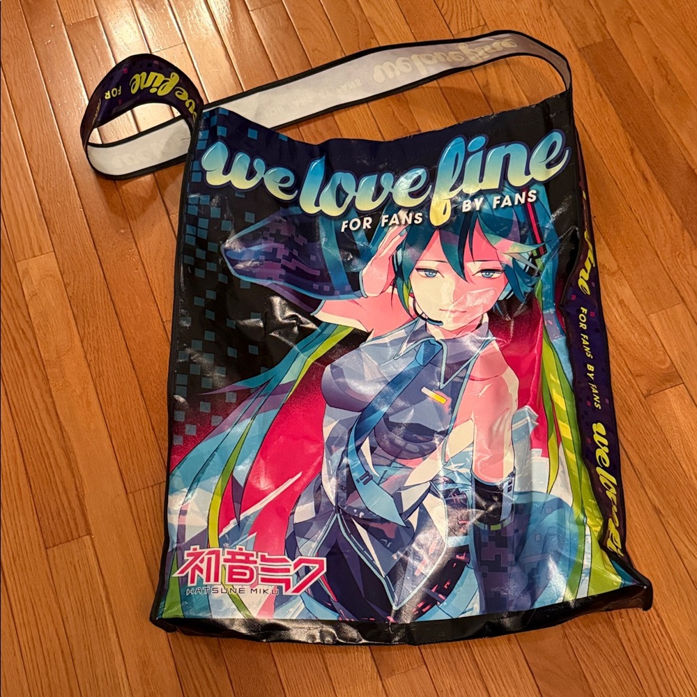 Anime Graphic Shoulder Bag